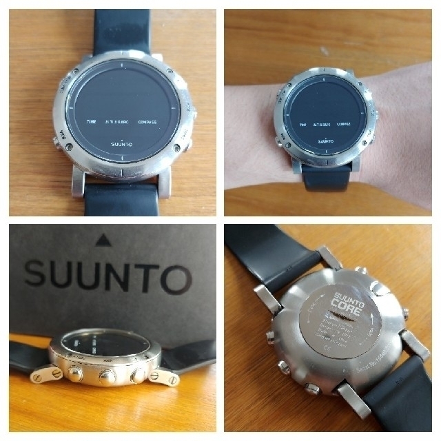 SUUNTO(スント)のスント SUUNTO CORE Brushed Steel　 メンズの時計(腕時計(デジタル))の商品写真