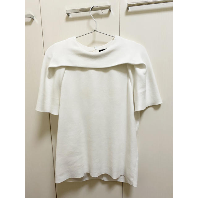 Drawer(ドゥロワー)のdrawer 2019SS カットソー　翁安芸さん愛用 レディースのトップス(Tシャツ(半袖/袖なし))の商品写真