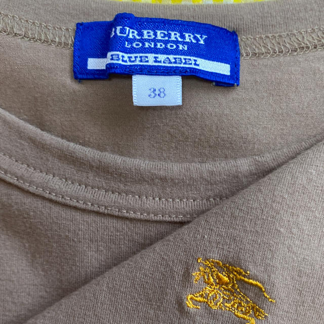 BURBERRY BLUE LABEL(バーバリーブルーレーベル)のバーバリーブルーレーベル　ロンT レディースのトップス(Tシャツ(長袖/七分))の商品写真