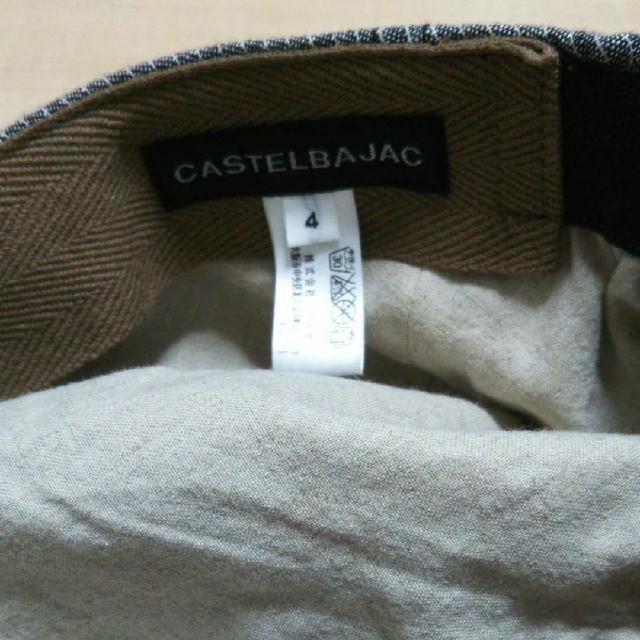 CASTELBAJAC(カステルバジャック)のCASTEL BAJAC ハンチング メンズの帽子(ハンチング/ベレー帽)の商品写真