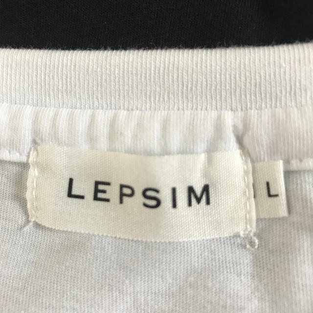 LEPSIM(レプシィム)のTシャツ2枚セット　Lサイズ メンズのトップス(Tシャツ/カットソー(半袖/袖なし))の商品写真