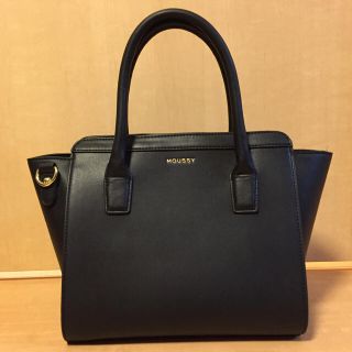 マウジー(moussy)のSQUARE DAIRY BAG(ハンドバッグ)