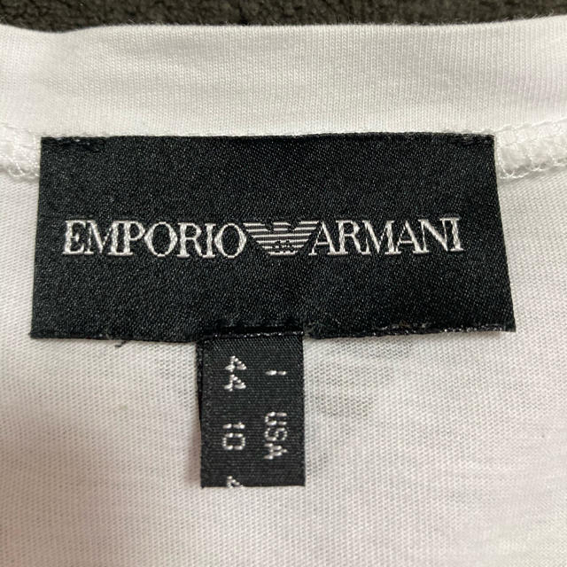 Armani(アルマーニ)のEMPMRIOT ARMANI のTシャツ⭐︎USED レディースのトップス(Tシャツ(半袖/袖なし))の商品写真