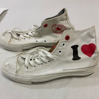 コンバース(CONVERSE)のコンバースconverse red ヴィンテージ？ハート　ハイカット(スニーカー)