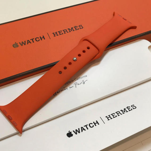 Apple Watch HERMES 純正スポーツバンド 40mm