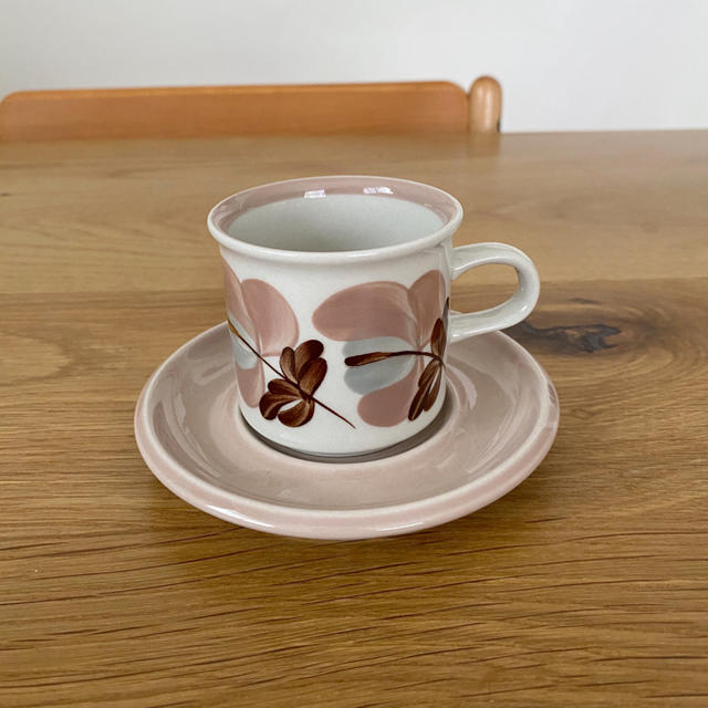 Arabia koralli コーヒーカップ&ソーサー - 食器