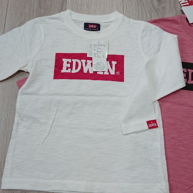 EDWIN(エドウィン)のEDWIN  ロンTセット☆110サイズ キッズ/ベビー/マタニティのキッズ服男の子用(90cm~)(Tシャツ/カットソー)の商品写真