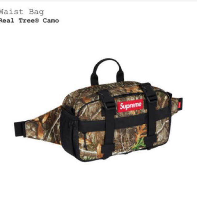 Supreme 19FW real tree camo waist bag