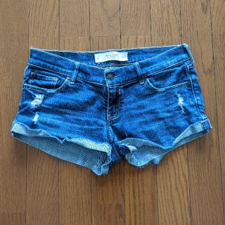 アバクロンビーアンドフィッチ(Abercrombie&Fitch)のアバクロ　デニムショートパンツ(ショートパンツ)