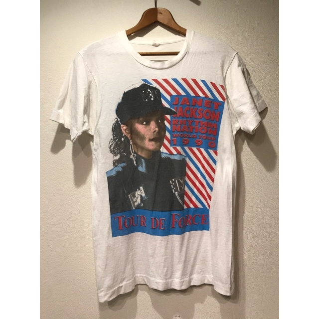 ヴィンテージ 1990年ジャネットジャクソンツアーTシャツ