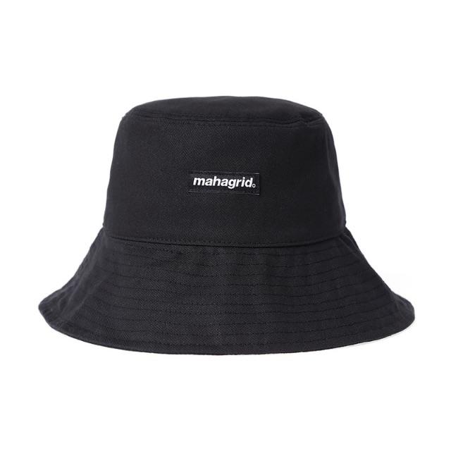 STYLENANDA(スタイルナンダ)のmahagrid ハット　BASIC LOGO BUCKE HAT  BLACK レディースの帽子(ハット)の商品写真