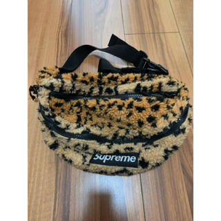シュプリーム(Supreme)のSupreme Leopard Fleece Waist Bag 17AW(ボディーバッグ)