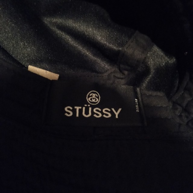 STUSSY(ステューシー)のSTUSSY ステューシー バケットハット 帽子 ブラック レディースの帽子(ハット)の商品写真