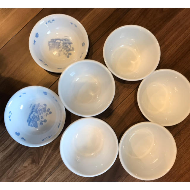 CORELLE(コレール)のコレールのディズニーのボウル5個、小皿2個 インテリア/住まい/日用品のキッチン/食器(食器)の商品写真