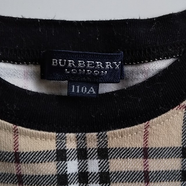 BURBERRY(バーバリー)のバーバリー 110ｾﾝﾁ キッズ/ベビー/マタニティのキッズ服女の子用(90cm~)(Tシャツ/カットソー)の商品写真