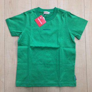 ミキハウス(mikihouse)のミキハウス  新品未使用　ロゴtシャツ  110 グリーン(Tシャツ/カットソー)