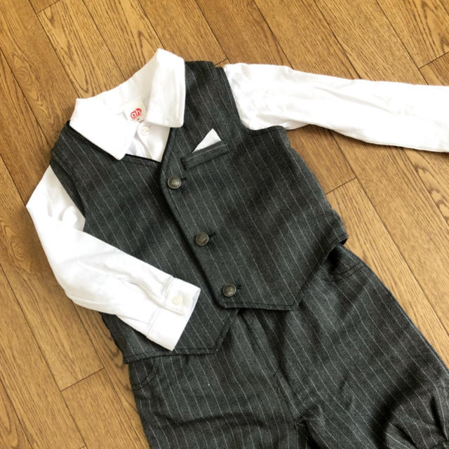 キッズ フォーマル 95cm キッズ/ベビー/マタニティのキッズ服男の子用(90cm~)(ドレス/フォーマル)の商品写真