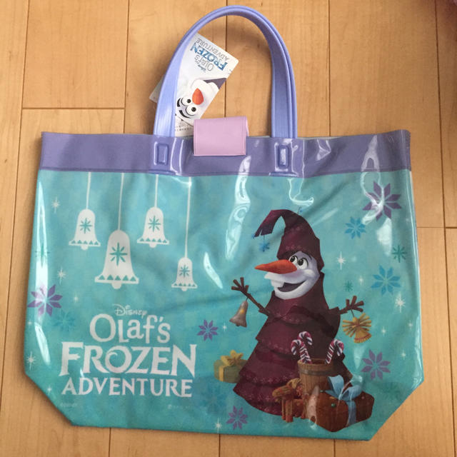 Disney(ディズニー)のアナと雪の女王 プールバッグ 新品・未使用 キッズ/ベビー/マタニティのこども用バッグ(その他)の商品写真