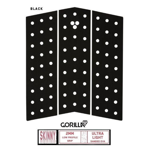 Gorilla Skinny(スキニー)Mid Deck Three BLACK
