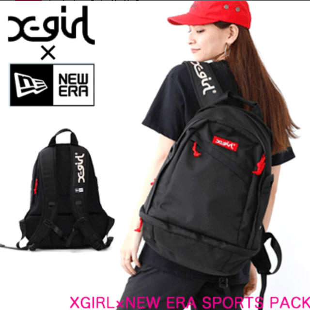 レディースX-girl × NEW ERA コラボ  リュックサック