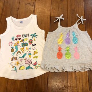 オールドネイビー(Old Navy)のoldnavy 4T夏用2枚セット　オールドネイビー(Tシャツ/カットソー)