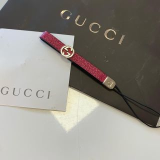 グッチ(Gucci)の新品GUCCI グッチ ストラップ(ストラップ/イヤホンジャック)