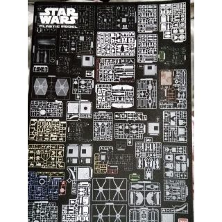 バンダイ(BANDAI)のSTAR WARS プラモデル パンフレット(ノベルティグッズ)