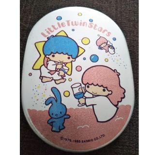 サンリオ(サンリオ)のキキララ お弁当箱 レトロ アルミ サンリオ 1976 1985(弁当用品)