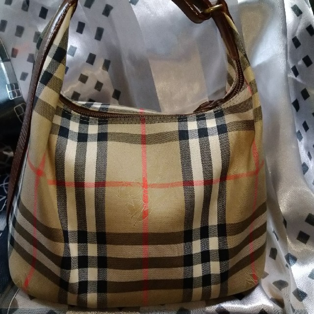 BURBERRY(バーバリー)のオールドバーバリー！ミニバッグ! レディースのバッグ(ハンドバッグ)の商品写真