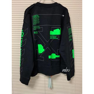 オフホワイト(OFF-WHITE)の新品【 OFF-WHITE 】ARCH SHAPES SWEATSHIRT(スウェット)