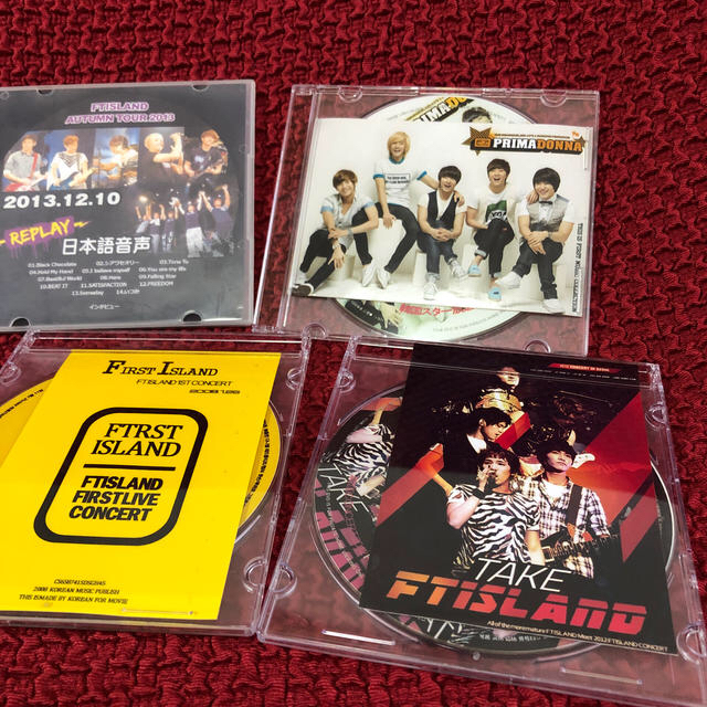 FTISLAND(エフティーアイランド)のFTISLAND DVD 6枚セット エンタメ/ホビーのCD(K-POP/アジア)の商品写真