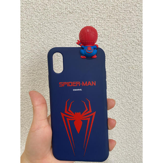 マーベル(MARVEL)のMARVEL スパイダーマン iPhoneケースX(iPhoneケース)