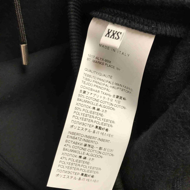 正規新品 1017 ALYX 9SM アリクス ロゴ パーカー - パーカー
