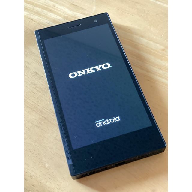 ONKYO(オンキヨー)の[値下げ] ONKYO Granbeat DP-CMX1 DAP ケース付き スマホ/家電/カメラのオーディオ機器(ポータブルプレーヤー)の商品写真