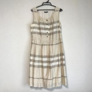 バーバリー(BURBERRY)のBURBERRYのsummerドレス(ひざ丈ワンピース)