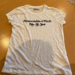 アバクロンビーアンドフィッチ(Abercrombie&Fitch)のアバクロ　ロゴTシャツ(Tシャツ(半袖/袖なし))