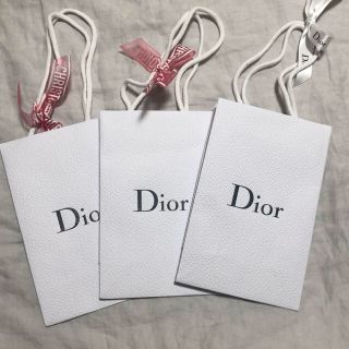 ディオール(Dior)のDior ショップ袋　ショッパー　3枚(ショップ袋)