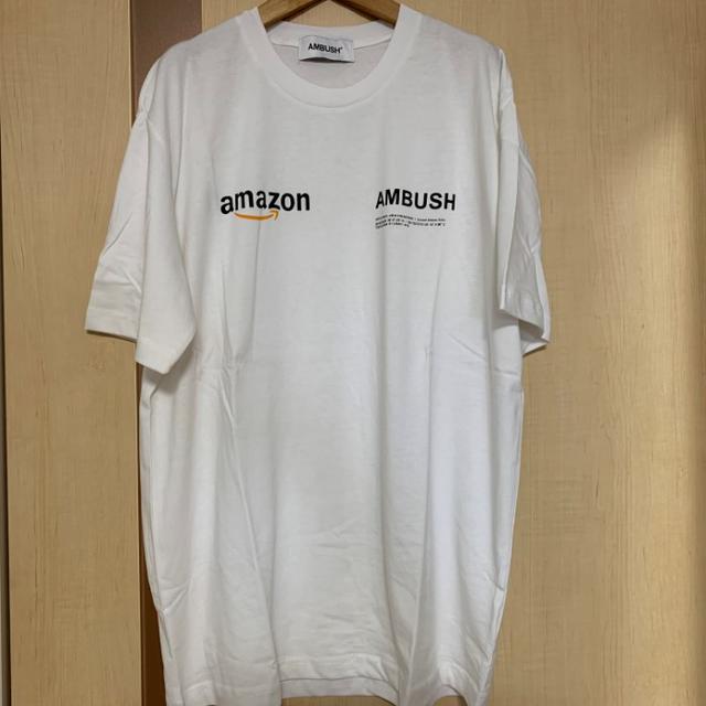 AMBUSH(アンブッシュ)のAMBUSH　Amazon　コラボ　Tシャツ　白　3 メンズのトップス(Tシャツ/カットソー(半袖/袖なし))の商品写真