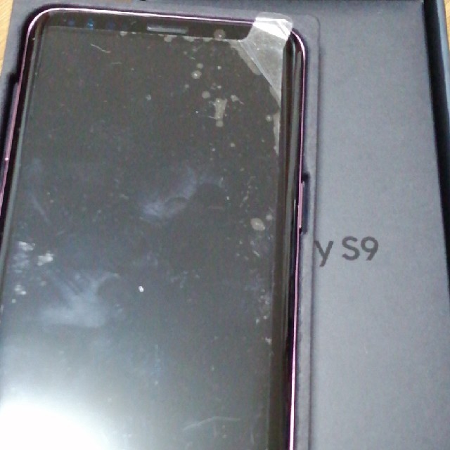 美品 au SIMロック解除済 Galaxy S9 SCV38 パープル 美品 au SIMロック解除済 Galaxy S9 SCV38 パープル