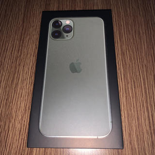 アップル(Apple)のiPhone11proの空箱　グリーン(その他)