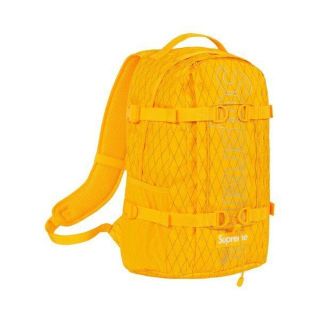 シュプリーム(Supreme)のSupreme　 Backpack　幻カラー黄色　イエロー(バッグパック/リュック)