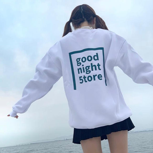 goodnight5tore sweater turquoise レディースのトップス(トレーナー/スウェット)の商品写真