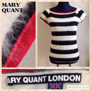 マリークワント(MARY QUANT)のMARY QUANTボーダーニット(ニット/セーター)