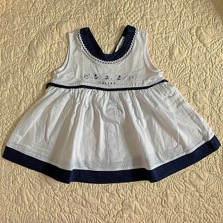 セリーヌ(celine)のセリーヌ　ワンピース　90 ❤︎ 女の子 夏物　マリン柄(ワンピース)