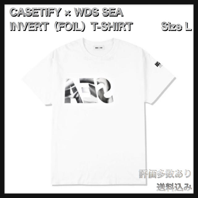 SEA(シー)の【L】CASETiFY × WDS SEA  T-SHIRT メンズのトップス(Tシャツ/カットソー(半袖/袖なし))の商品写真