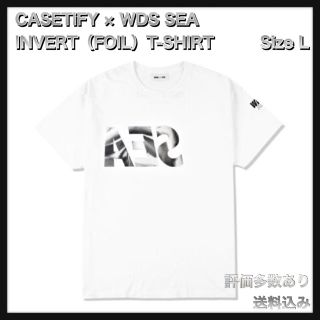 シー(SEA)の【L】CASETiFY × WDS SEA  T-SHIRT(Tシャツ/カットソー(半袖/袖なし))