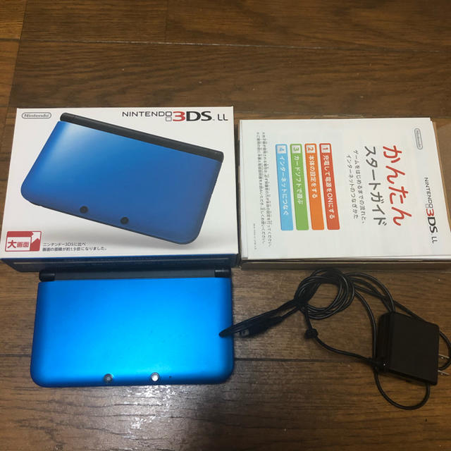 ニンテンドー3DS LL ブルー