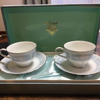 ノリタケ(Noritake)の間もなく販売終了m(_ _)m  ノリタケ　カップ&ソーサー　4客セット(グラス/カップ)