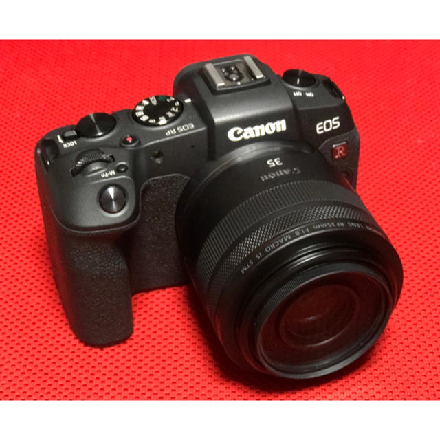 【新品級保険付】EOS RP ／RF35 F1.8 MACROレンズ／グリップ他