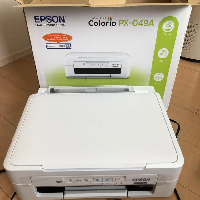 EPSON(エプソン)のEPSON プリンター Colorio PX-049A カラリオ インテリア/住まい/日用品のオフィス用品(OA機器)の商品写真